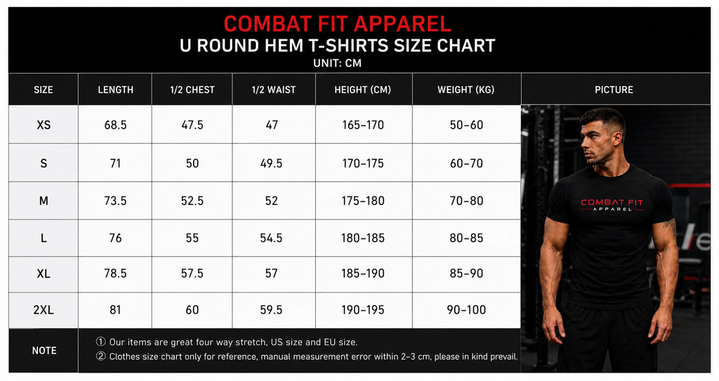 Combat Fit Muscle Tee
