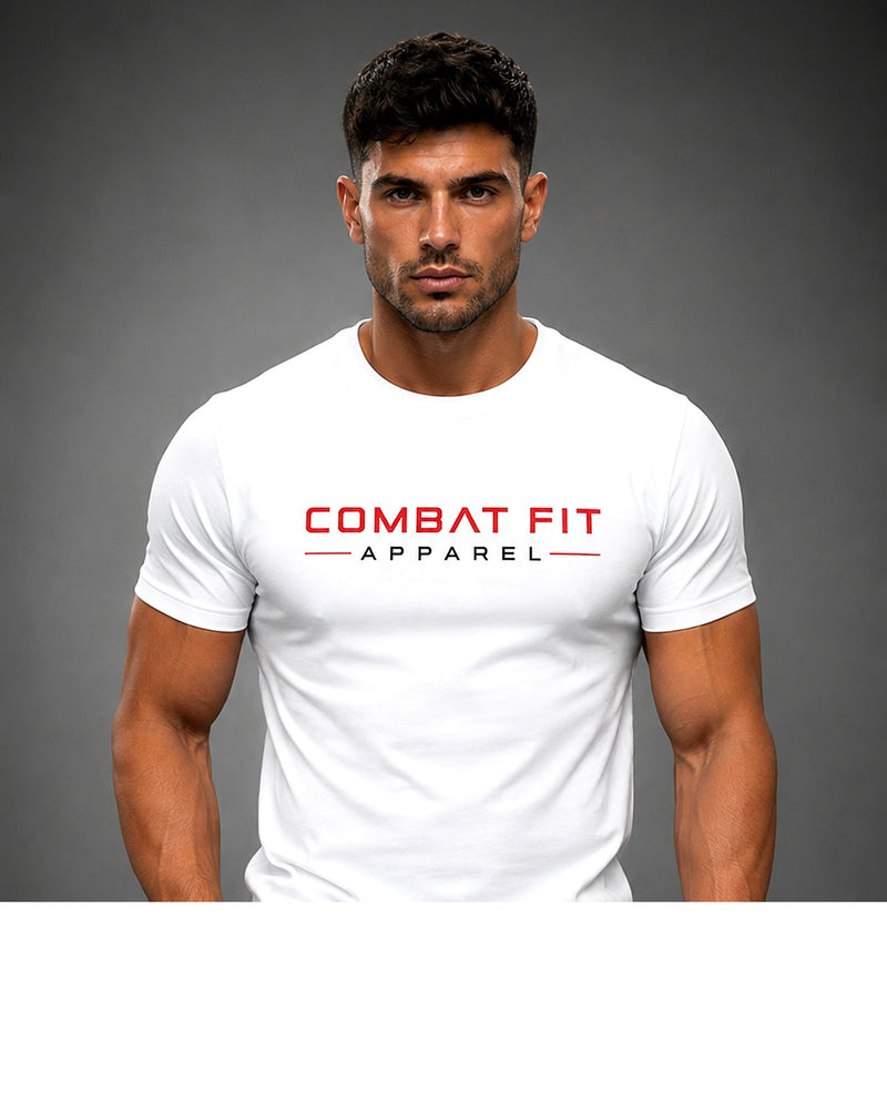 Muscle tee worn in the gym